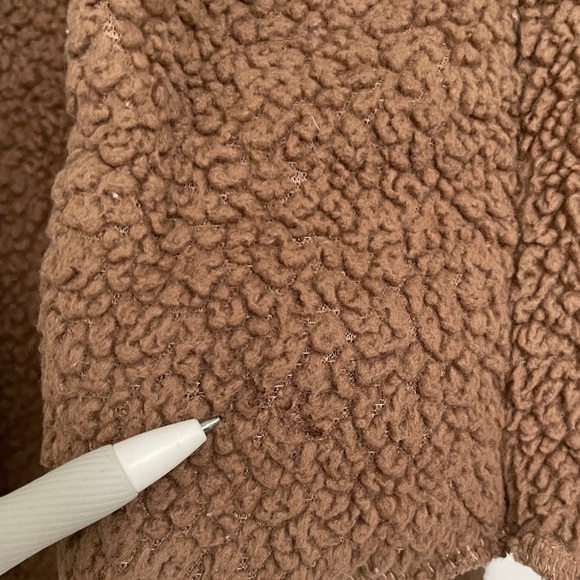 Hooded Teddy Cardigan Jacket - Picture 5 of 8